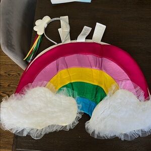 Colorful Rainbow Costume with Clouds